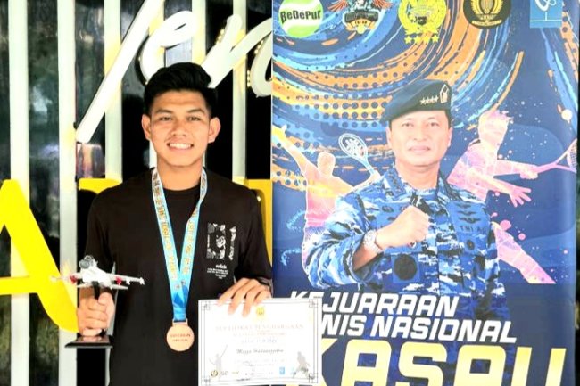 Mazza Atlet Tenis Kota Solok Ikuti Seleknas Sea Games 2025