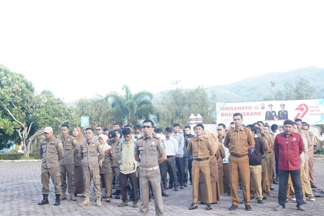 Apel Pagi 108 Aparatur Pemkab Solok Tidak Hadir Tanpa Keterangan