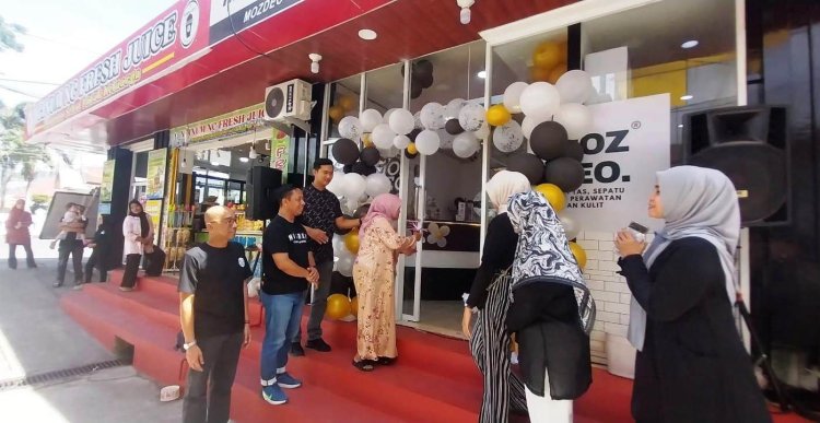 Manjakan Konsumen, Laundry Sepatu dan Tas Berbasis Digital Mozdeo Diresmikan di Kota Solok