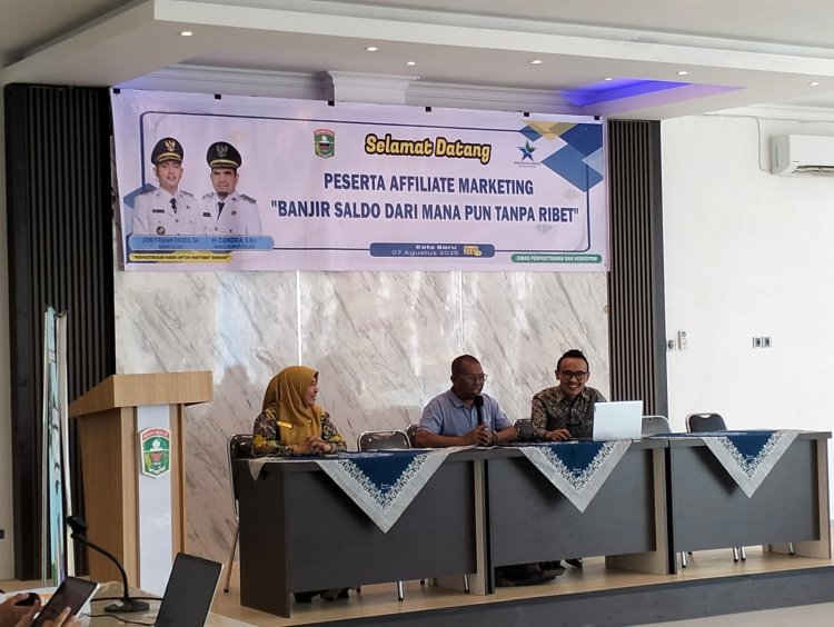 Dorong Ekonomi Digital dari Perpustakaan, Dispersip Kab Solok Gelar Pelatihan Affiliate Marketing