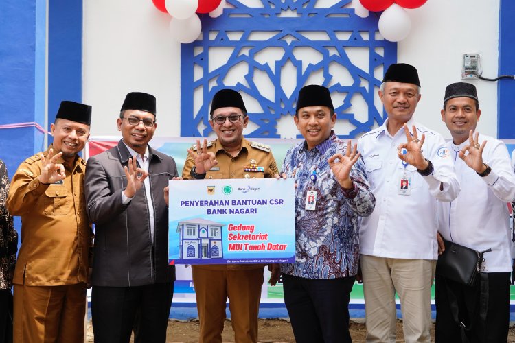 MUI Tanah Datar Tempati Gedung Baru CSR Bank Nagari