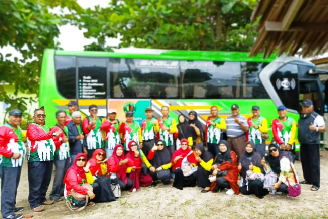 KJS Gor Batutupang Jelajahi Kawasan Wisata Mandeh