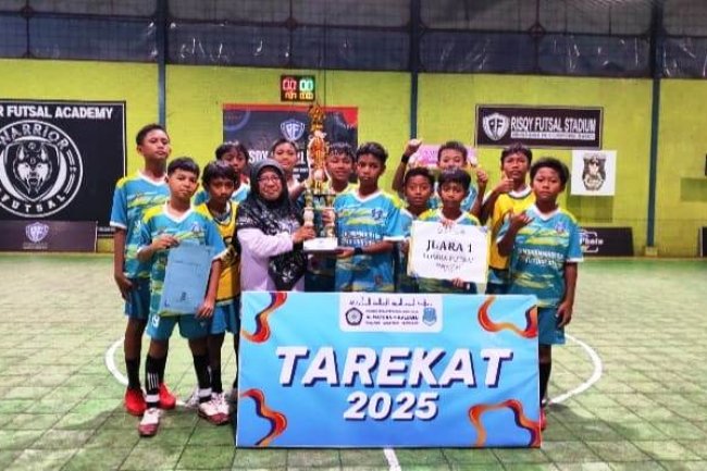 SD Muhammadiyah Kutoarjo Sabet Juara Futsal Tarekat 2025 di Temanggung