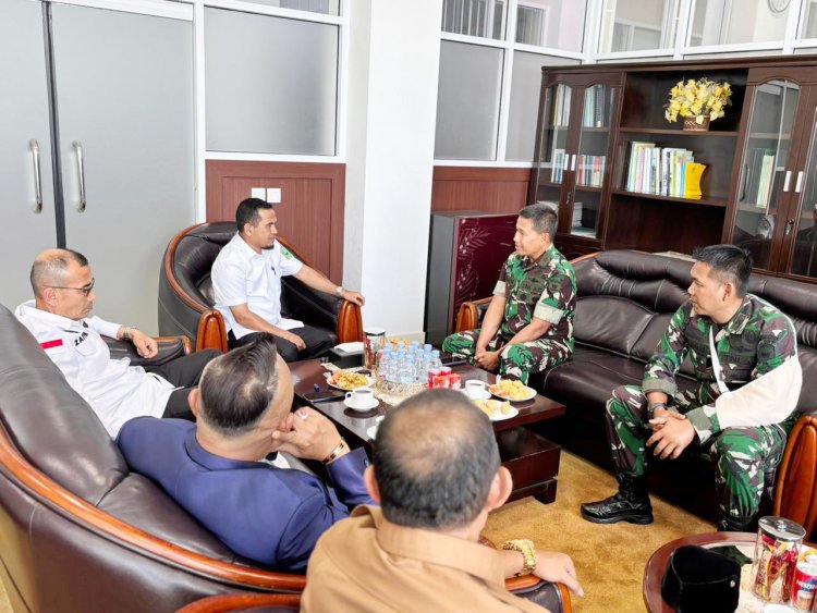 Pembangunan Makorem 032 Wirabraja di Batang Barus Dimatangkan dengan Proses Hibah Lahan Seluas 6,6 Hektar