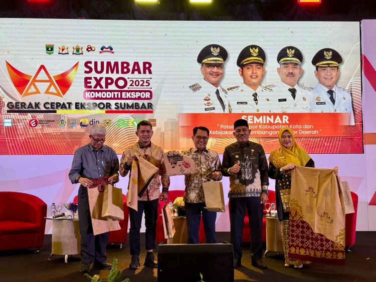 Seminar Sumbar Expo 2025. Bupati Solok JFP: Fokus Komoditi Ekspor 