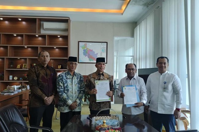 Jalin Kerja Sama Bank Nagari Siapkan Kantor Cabang Pembantu Arosuka