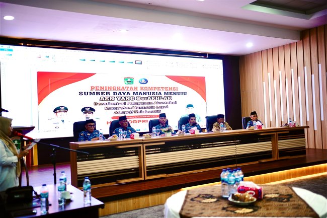 Seminar HUT Korpri ke 54 Menuju ASN Kabupaten Solok Berakhlak 