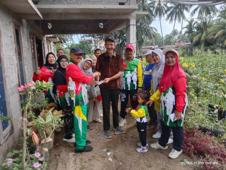 KJS Gor Batutupang Bantu Anggota Terdampak Korban Hidrometeorologi