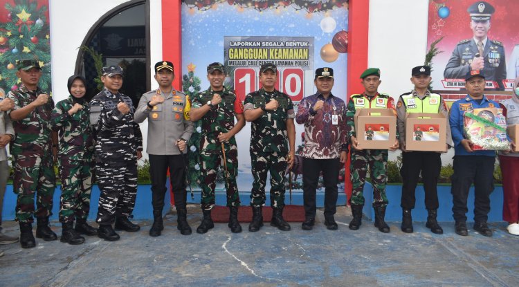 Danrem 071/Wijayakusuma Tinjau Pos Pam Nataru dan Koperasi Merah Putih di Jalur Pantura