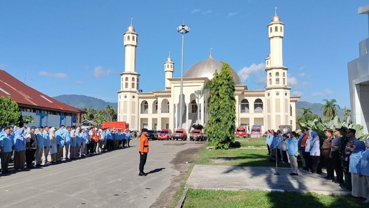 ASN Kabupaten Solok Goro Bersama Penanganan Pasca Bencana Alam
