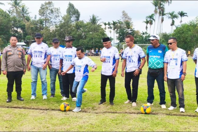 Wabup Candra Buka Talang Open Tournament 2026. Guguak Putra Tundukan Scorpions FC 2–1