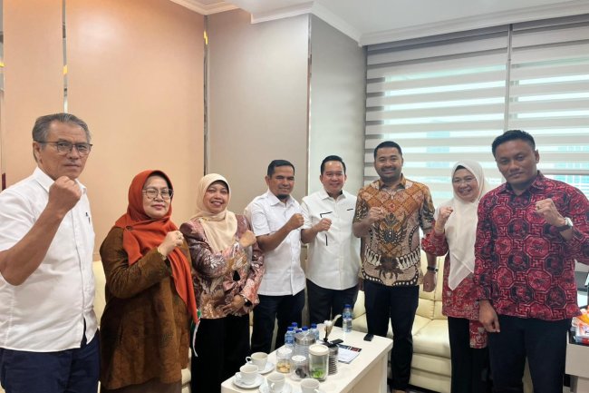 Wabup Candra Temui Zigo Rolando Ke DPR RI Bicarakan Hal Ini