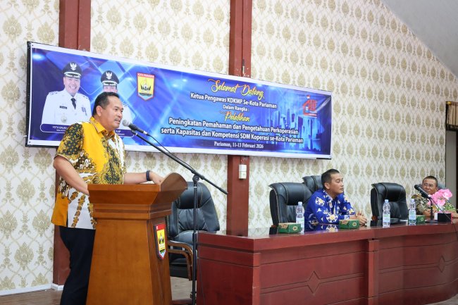 Laksanakan Pelatihan Perkoperasian, Yota Balad : Ini Agar Koperasi Dijalankan Tenaga-Tenaga Profesional