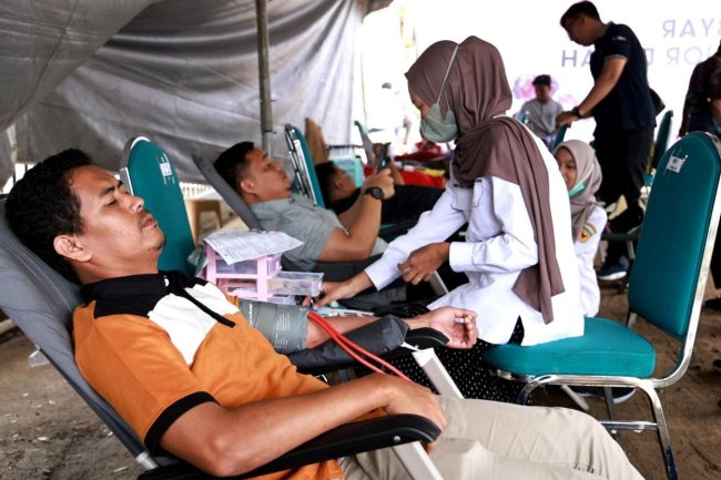 Antisipasi Lonjakan Kebutuhan Darah di Bulan Ramadan, PMI Gelar Aksi Donor Darah di Istano Basa Pagaruyung