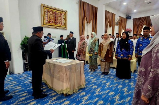 Mutasi, Rotasi dan Promosi Kembali Terjadi di Tanah Datar, Eka Putra Tegaskan Bukan yang Terakhir