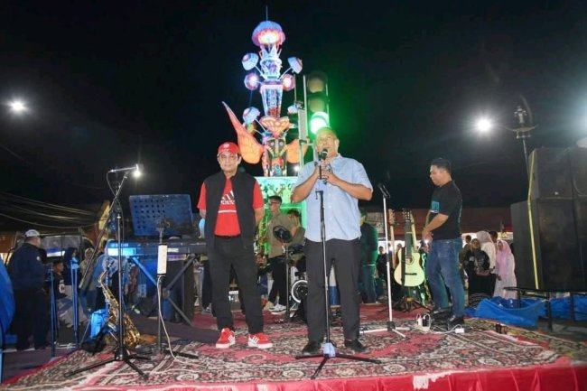 CFN Kembali Digelar, Ribuan Masyarakat Padati Simpang Tabuik Pariaman