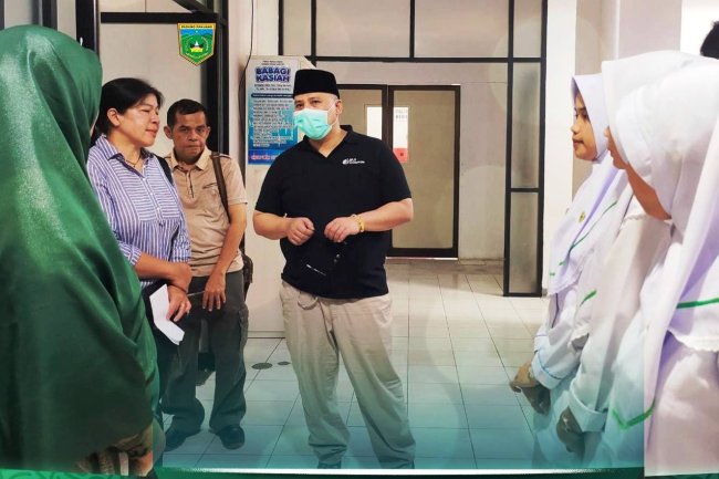 Komit Dorong Perbaikan Layanan Kesehatan Bagi Masyarakat, Hendri Anis Kunjungi RSUD Padang Panjang
