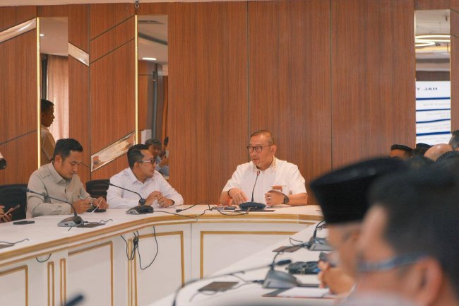 Bupati Eka Putra Hadiri Rakor Kemensos, Percepatan Pembangunan Sekolah Rakyat di Tanah Datar Dibahas