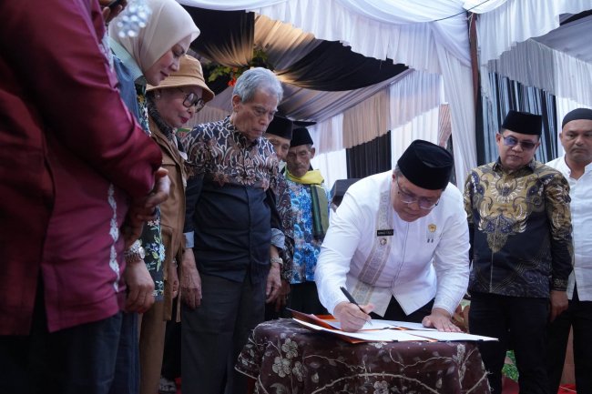 Sekolah Rakyat di Tanah Datar Disetujui Kemensos, Lahan 9,5 Hektare Diserahkan untuk Dukung Program Presiden Prabowo