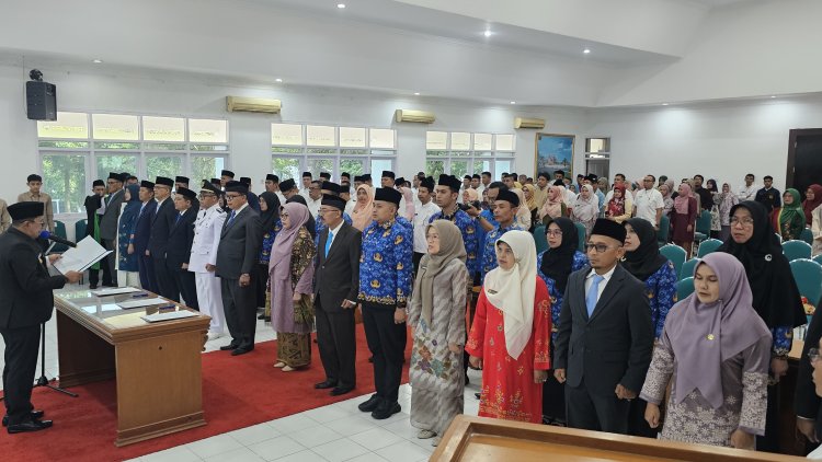 Eka Putra Lantik 31 Pejabat Manajerial, Ini Daftar Nama dan Jabatannya