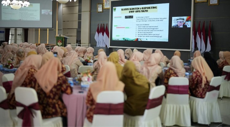 Wujudkan Visi, DWP Gelar e-Reporting