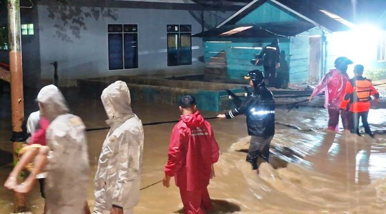 Hujan Deras, Palembayan Kabupaten Agam Kembali Banjir