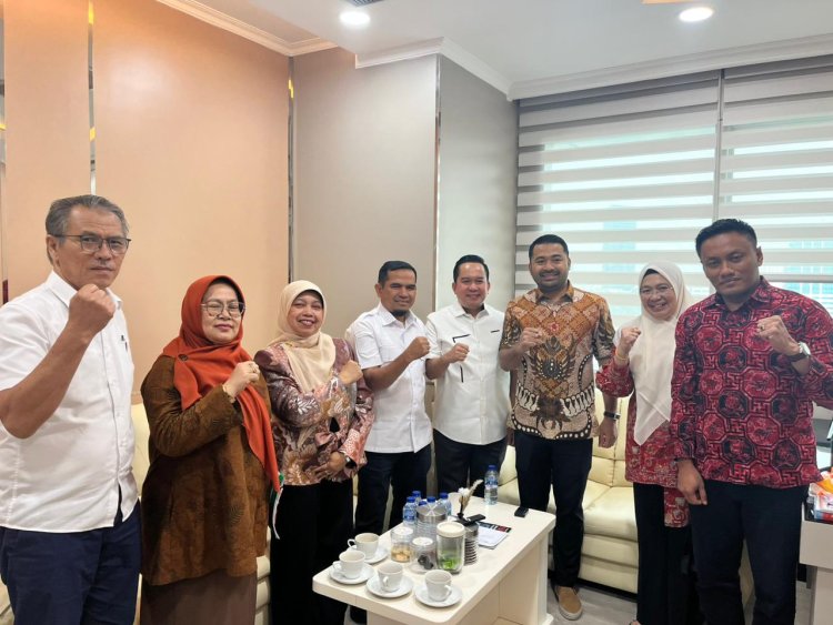 Wabup Candra Temui Zigo Rolando Ke DPR RI Bicarakan Hal Ini