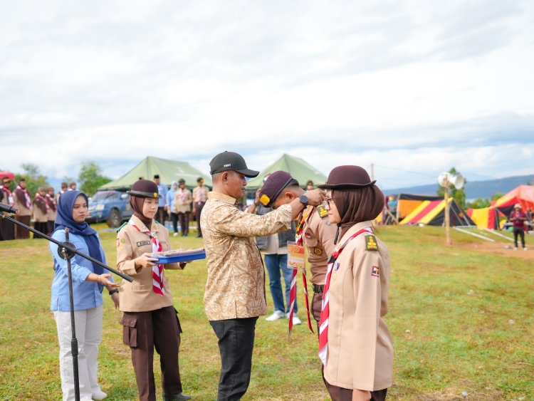 Pramuka Kabupaten Solok Lakukan Perkemahan Wirakarya Cabang Tahun 2026 