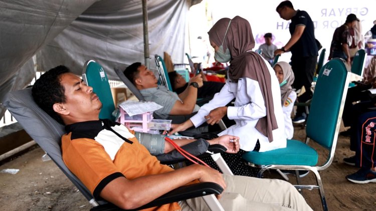 Antisipasi Lonjakan Kebutuhan Darah di Bulan Ramadan, PMI Gelar Aksi Donor Darah di Istano Basa Pagaruyung