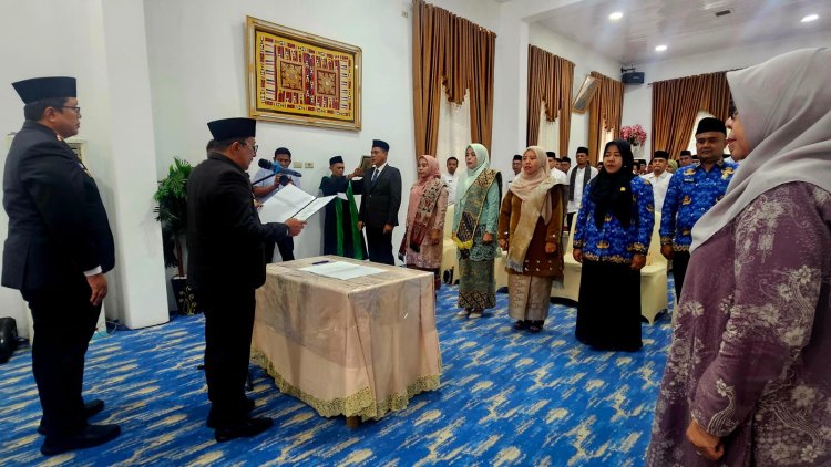 Mutasi, Rotasi dan Promosi Kembali Terjadi di Tanah Datar, Eka Putra Tegaskan Bukan yang Terakhir