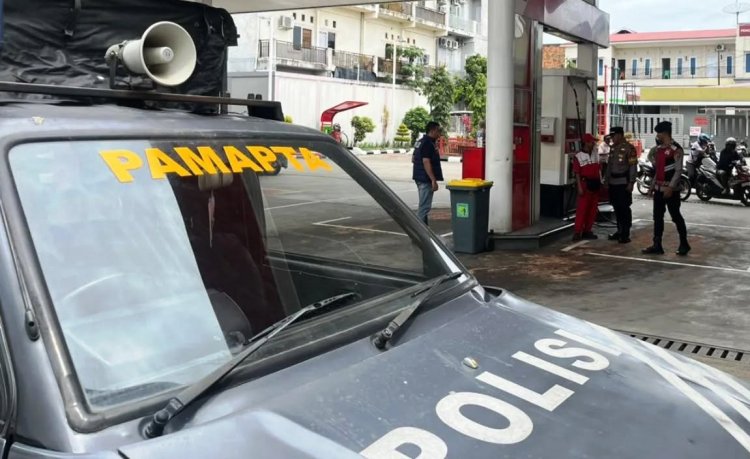 Jaga Stabilitas Kantibmas, Polres Tanah Datar Gelar Patroli