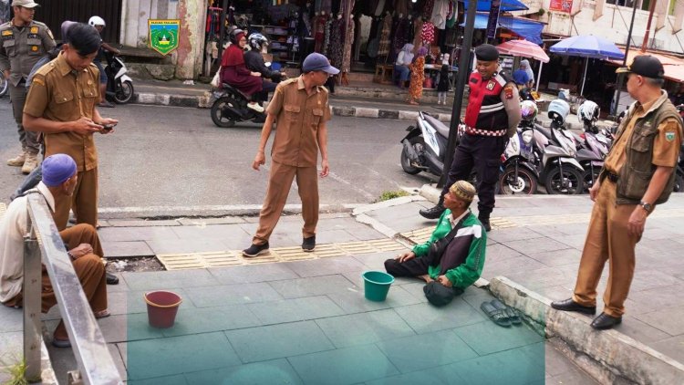 Ciptakan Kantibmas Selama Ramadan, Gepeng Ditertibkan di Padang Panjang