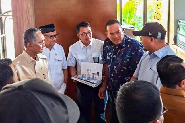 Wali Kota Pariaman Temui Menteri PU, Dorong Pembangunan Pasar Basah dan Perbaikan Jalan
