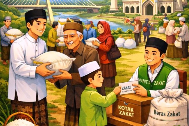 Kemenag dan Baznas Dharmasraya Tetapkan Zakat Fitrah 1447 H, Ini Besarannya