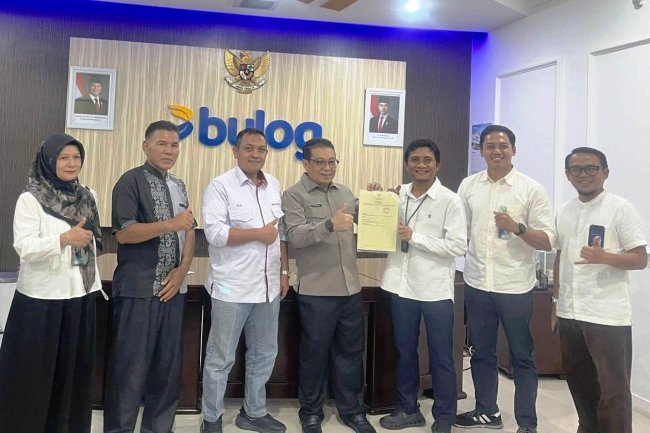 Pemkab Dharmasraya dan Bulog Teken Hibah Lahan, Gudang Logistik Pangan Segera Dibangun