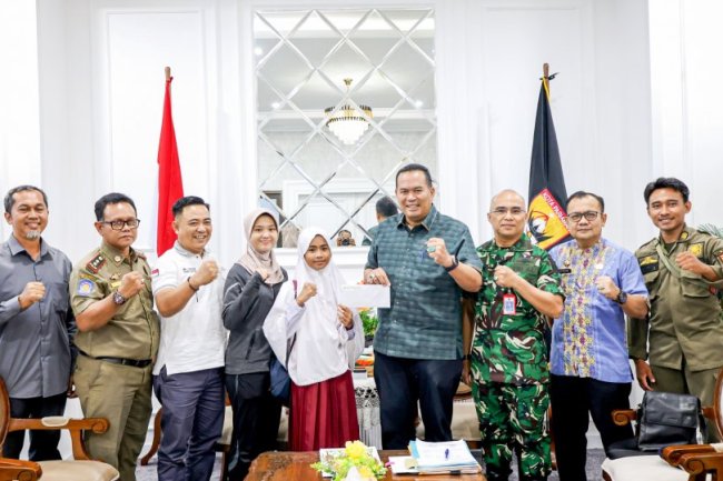 Yota Balad Lepas Atlet Taekwondo Kota Pariaman Wakili Sumbar di Kejurnas Samarinda