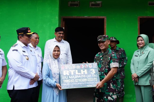 Penutupan TMMD ke-127 di Tanah Datar, TNI Rampungkan Pembangunan Jalan 2,05 Km hingga Program Air Bersih