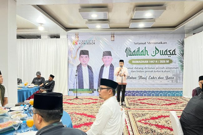 Buka Bersama Atlet dan Pengurus KONI, Ini Komitmen Walikota Ramadhani Terhadap Perkembangan Olahraga Kota Solok