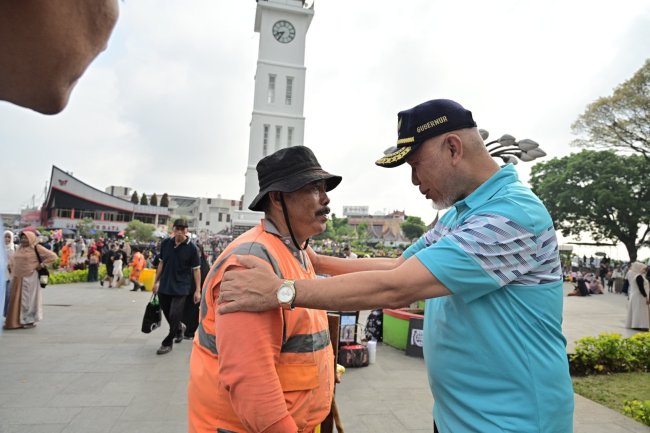 Gubernur Mahyeldi Soroti Hospitality dan Kebersihan Wisata Bukittinggi Saat Lebaran 2026