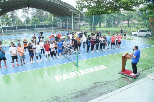 Wali Kota Pariaman Buka Turnamen Tenis Eksekutif 2026, Perkuat Silaturahmi dan Dorong Sport Tourism