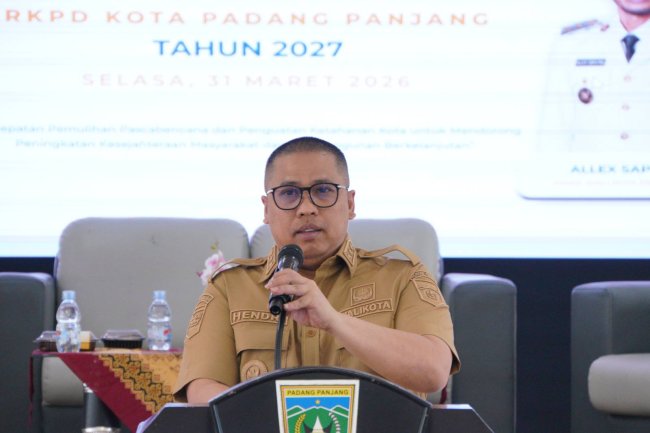 Musrenbang RKPD 2027 Padang Panjang Dimulai, Fokus Pemulihan Pascabencana dan Penguatan Ketahanan Kota