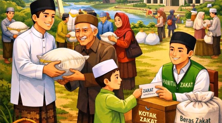 Kemenag dan Baznas Dharmasraya Tetapkan Zakat Fitrah 1447 H, Ini Besarannya