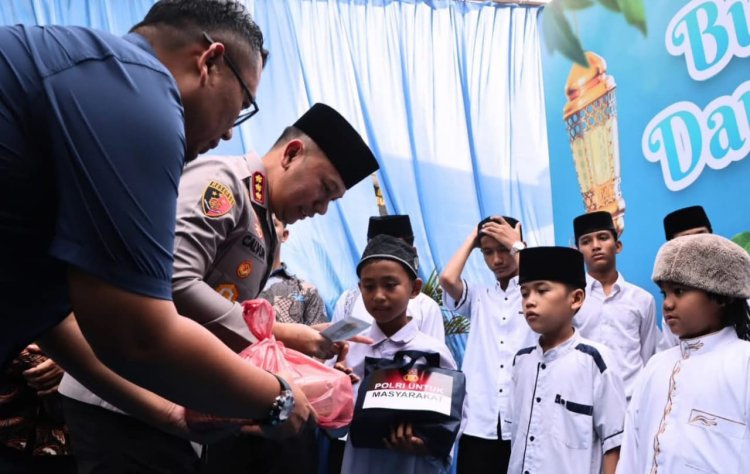 Satres Narkoba Polrestabes Medan Tebar Berkah Ramadhan 1447 H Tebar dengan Buka Puasa Bersama dan Santuni Anak Yatim