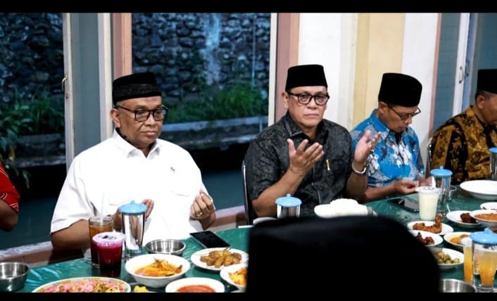 Pemkab Tanah Datar Silaturahmi dan Buka Puasa Bersama Wamenaker Afriansyah Noor, Bahas Pemulihan Pascabencana dan Peningkatan SDM