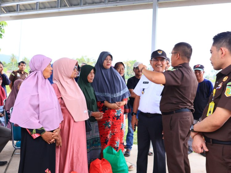 Bupati Padang Pariaman Apresiasi Bantuan Wakajati Sumbar untuk Warga Huntara