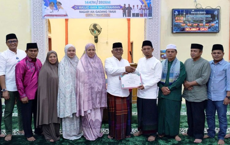 Safari Ramadan di Pasaman Barat, Bupati Yulianto Tekankan Pentingnya Kebersamaan dan Pembinaan Generasi Muda