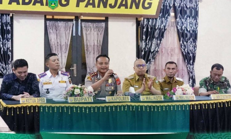 Hendri Arnis dan Polres Padang Panjang Matangkan Operasi Ketupat Singgalang 2026, Siapkan Rekayasa Lalu Lintas Mudik Lebaran