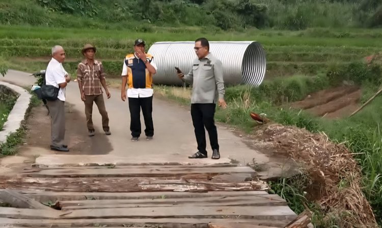 Ketua DPRD Tanah Datar Tinjau Pembukaan Akses Jalan Sekolah Rakyat di Tanjung Alam
