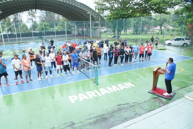 Wali Kota Pariaman Buka Turnamen Tenis Eksekutif 2026, Perkuat Silaturahmi dan Dorong Sport Tourism
