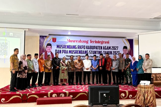 Pemkab Agam Gelar Musrenbang RKPD 2027, Fokus Pemulihan Infrastruktur dan Ekonomi Inklusif